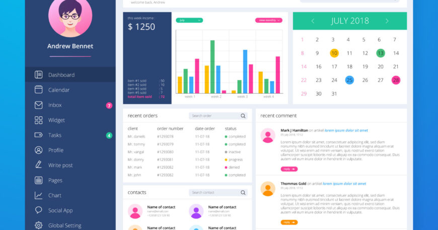 User-Friendly Admin Panel